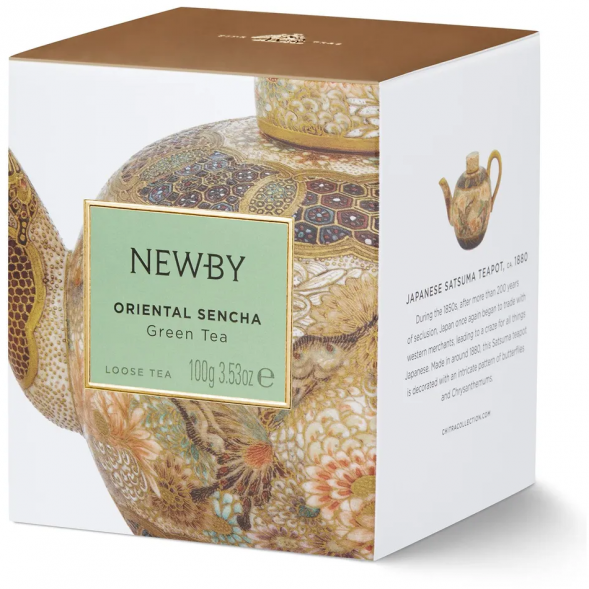 Чай Newby Восточная сенча, листовой, 100 гр