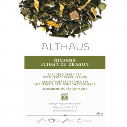 Чай Althaus Ginseng Flight Of Dragon, зелёный, листовой, 200 гр.