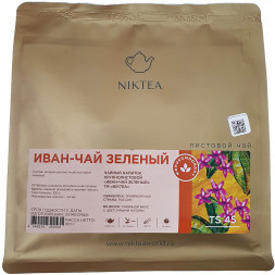 Чай Niktea Иван-Чай Зелёный, травяной, 100 гр.