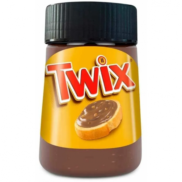 Паста Twix, с какао и кусочками печенья, 350г
