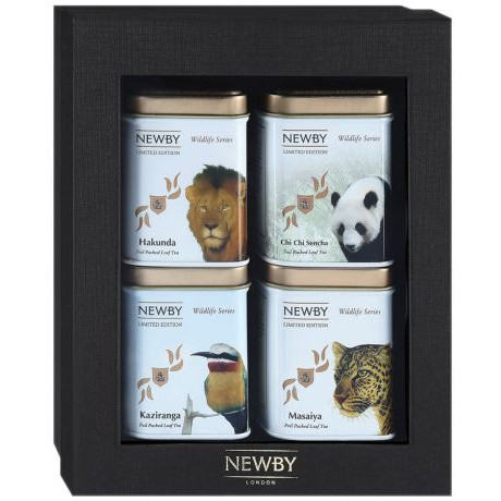 Подарочный набор чая Newby Дикая жизнь №3 145г