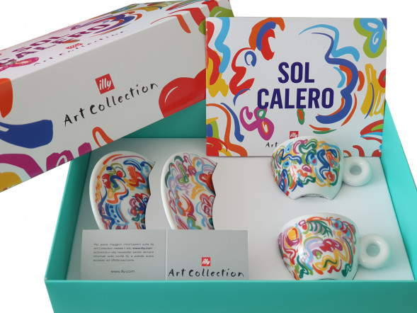 Арт-коллекция Illy "Sol Calero" - Эспрессо, 2 комплекта