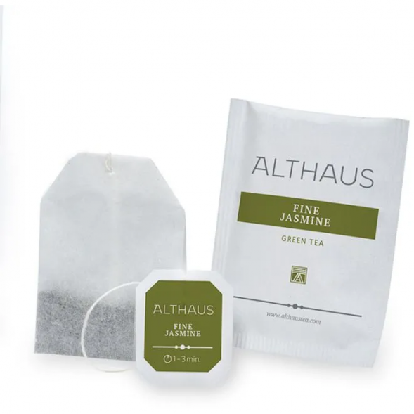 Чай Althaus Fine Jasmine (Нежный Жасмин), зеленый, 20 пакетиков