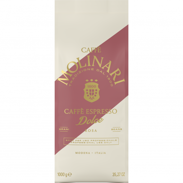 Кофе в зернах Molinari DOLCE (Rosa) 1 кг