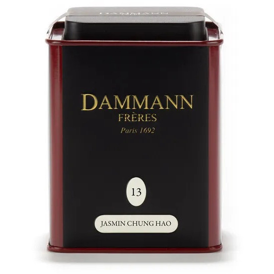 УЦЕНКА Чай DAMMANN №13 Jasmin Chung Hao, зелёный, банка, 100 гр.