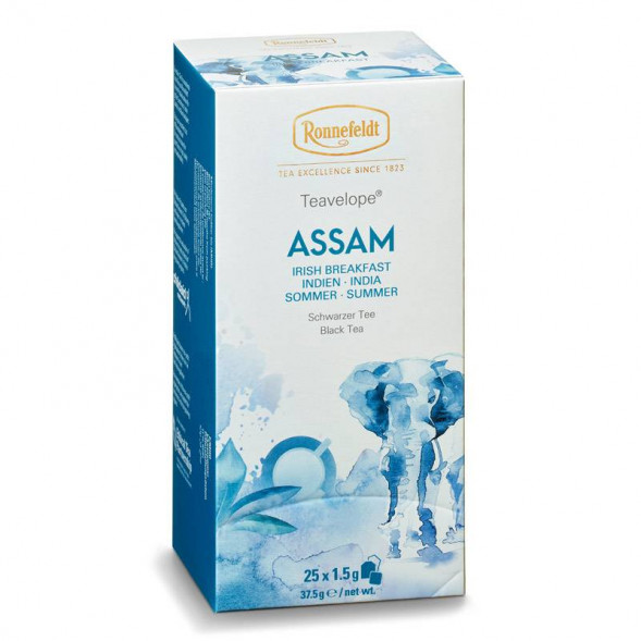 Чай Ronnefeldt Assam, Ассам Ирландский завтрак, черный, на чашку 25 пакетов