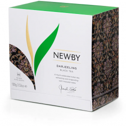 УЦЕНКА Чай Newby Дарджилинг, 50 пакетов