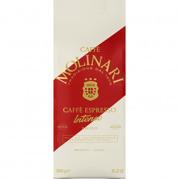 Кофе в зернах Molinari INTENSO (Rosso) 1 кг