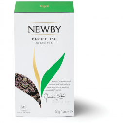 Уценка Чай Newby Дарджилинг, 25 пакетов