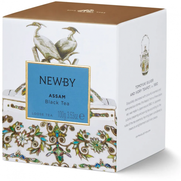 Чай Newby Ассам, черный, листовой, 100 гр