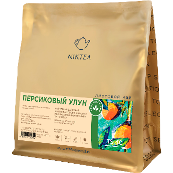 Чай Niktea Персиковый Улун, листовой, 250 гр.