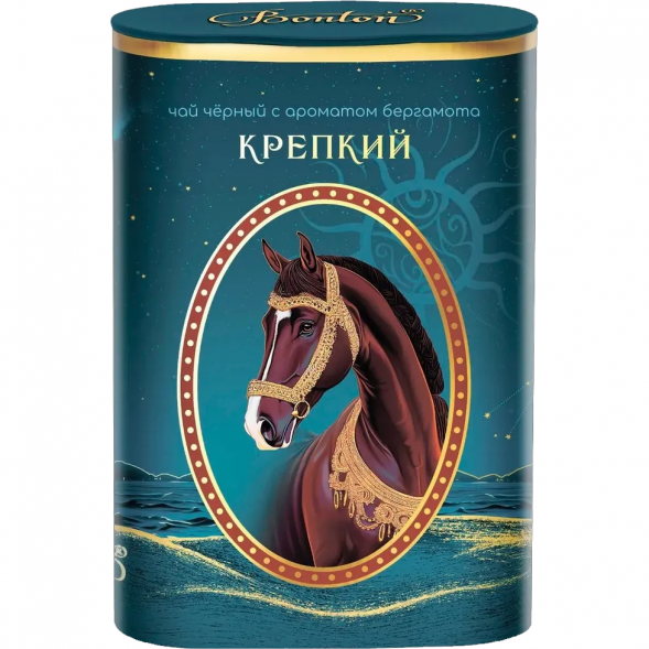 Чай листовой Bonton, Крепкий, Символ года 2026, 100 гр.
