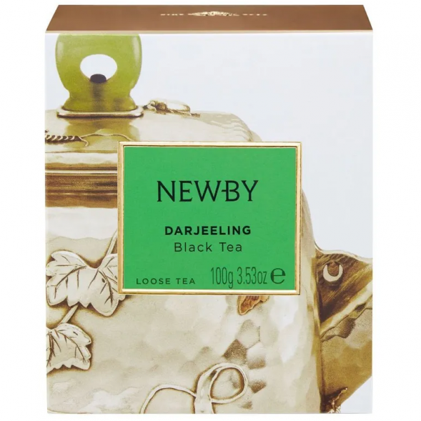 Чай Newby Дарджилинг, черный, листовой, 100 гр
