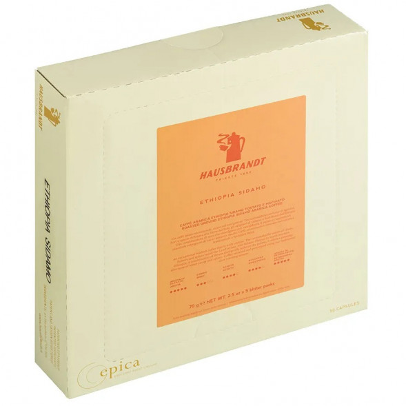 Кофе в капсулах Хаусбрандт Эфиопия Сидамо (Hausbrandt Ethiopia Sidamo), 50шт