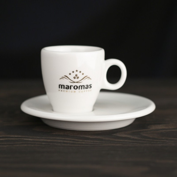 Чашка с блюдцем Maromas, эспрессо, 50мл
