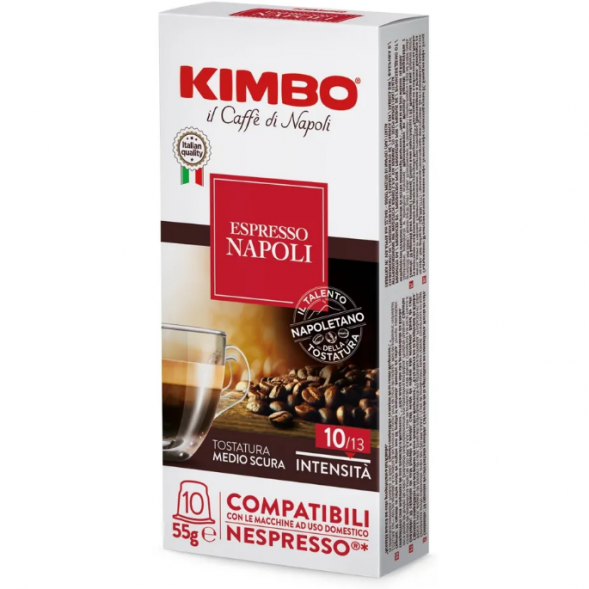 Капсулы KIMBO NAPOLI 10шт (система Nespresso)