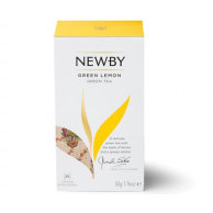 УЦЕНКА Чай Newby Зелёный Лимон, 25 пакетов