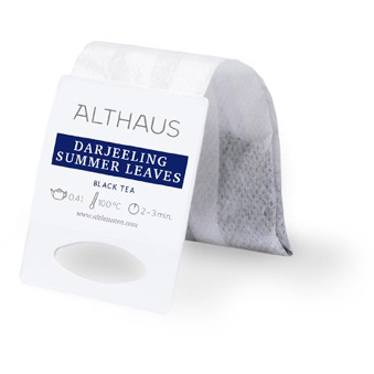 Чай Althaus Darjeeling Summer Leaves (Дарджилинг Летний Сбор), на чайник 15 пакетов