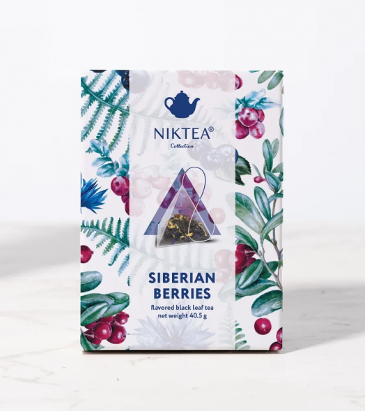 Чай Niktea Сибирский Сбор, черный, на чашку 15 пакетов