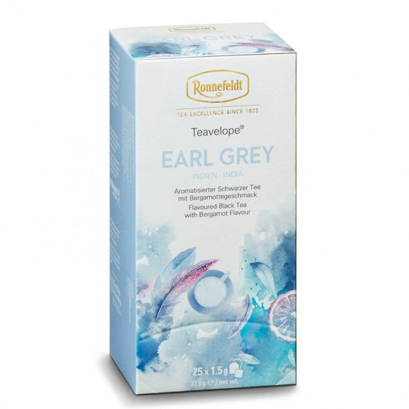 УЦЕНКА Чай Ronnefeldt Earl Grey, Эрл Грей, черный, на чашку 25 пакетов