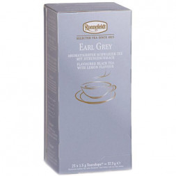 УЦЕНКА Чай Ronnefeldt Earl Grey, Эрл Грей, черный, на чашку 25 пакетов