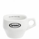 Чашка с блюдцем Bristot TAZZINA DOLOMIT BIANCO, капучино, 150мл