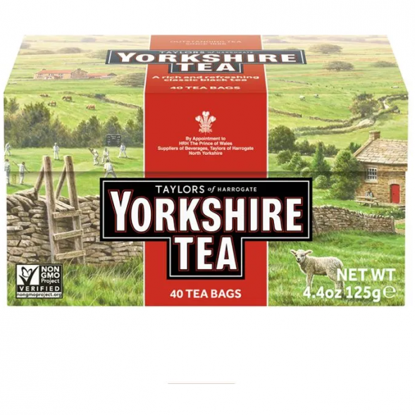 Чай чёрный байховый Yorkshire, 40 пак.
