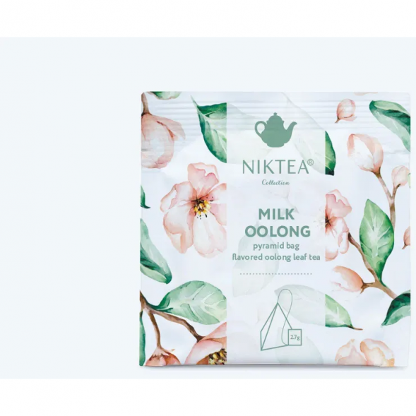 Чай Niktea Молочный Улун, зелёный, на чашку 15 пакетов