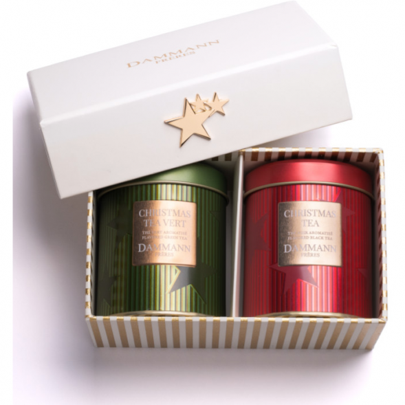 Подарочный набор чая Dammann С Рождеством Joyeux Noel, 2 банки