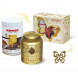 Набор: кофе молотый Kimbo Gold 250г +чай Кения 100г + брошь