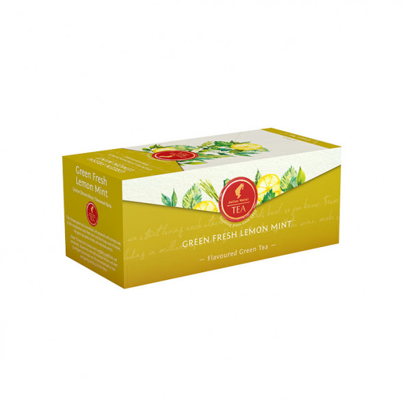 Чай Julius Meinl Лимонный фреш, зеленый, 25 пакетов