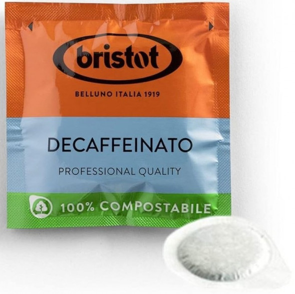 Кофе в чалдах Bristot Decaffeinato 7г х 50шт