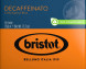 Кофе в чалдах Bristot Decaffeinato 7г х 50шт