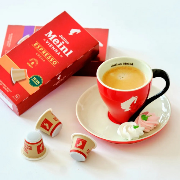 Кофе в капсулах Julius Meinl Эспрессо Крема, 10 шт, система Nespresso