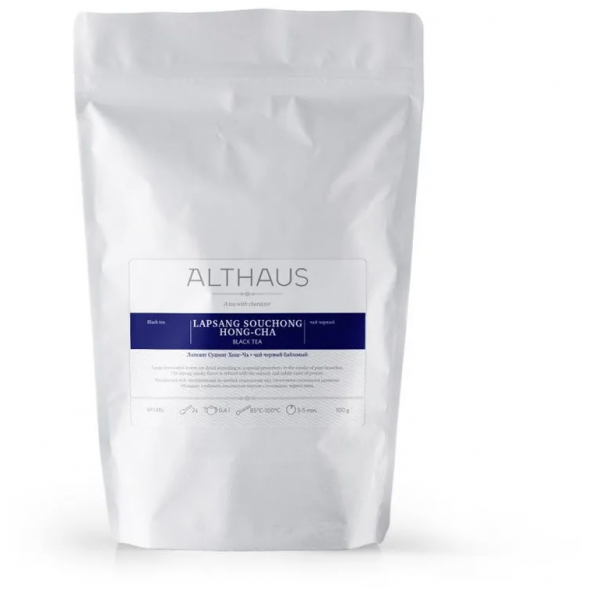 Чай Althaus Lapsang Souchong Hong Cha, черный, листовой, 100 г