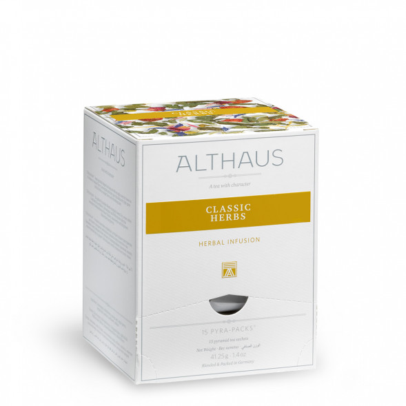 Чай Althaus Classic Herbs, травяной, 15 пакетов