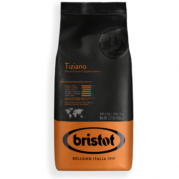 Кофе в зернах Bristot Tiziano 1кг