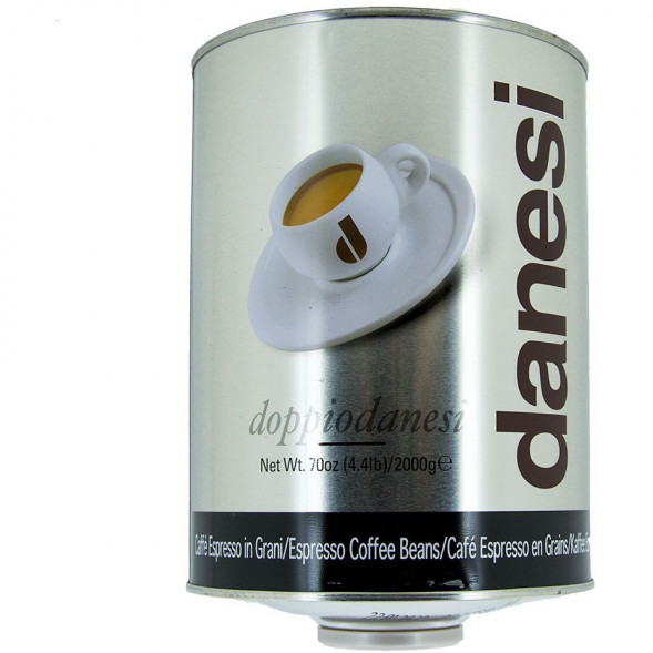 Кофе в зернах Danesi Doppio 2кг, ж/б