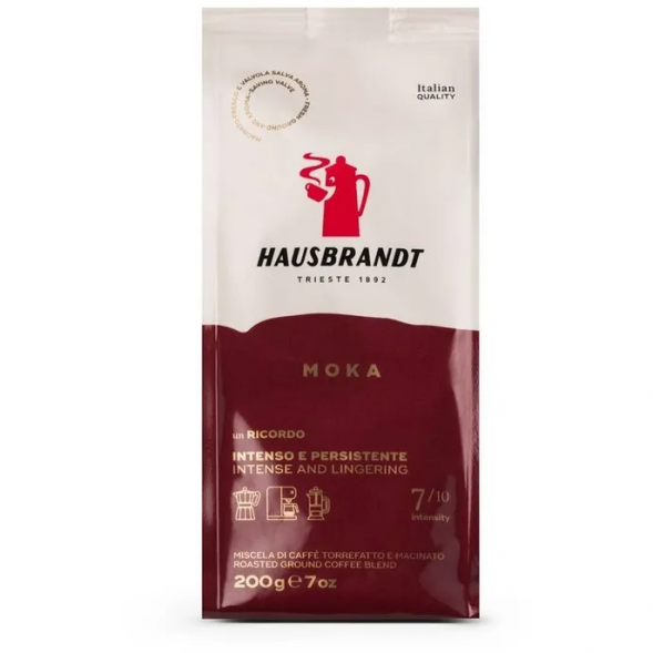 Кофе молотый Hausbrandt Moka, 200 гр.