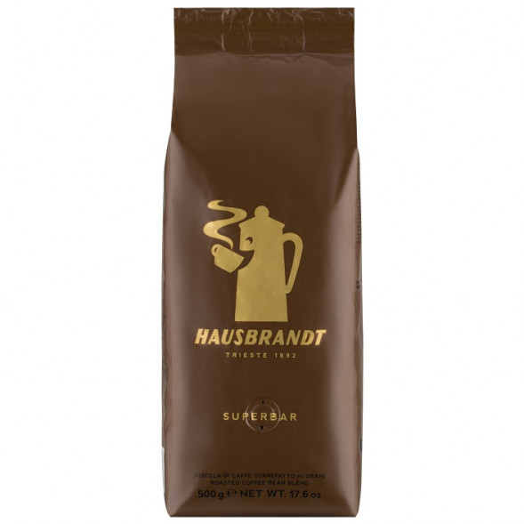 Кофе в зернах Hausbrandt Superbar, 0,5кг