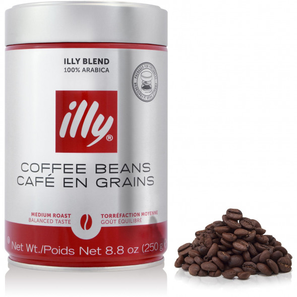 Кофе в зернах illy (средней обжарки), 250г