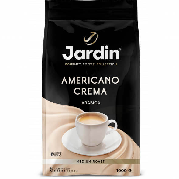 Кофе в зёрнах Jardin Gourmet Americano Crema, 1 кг.