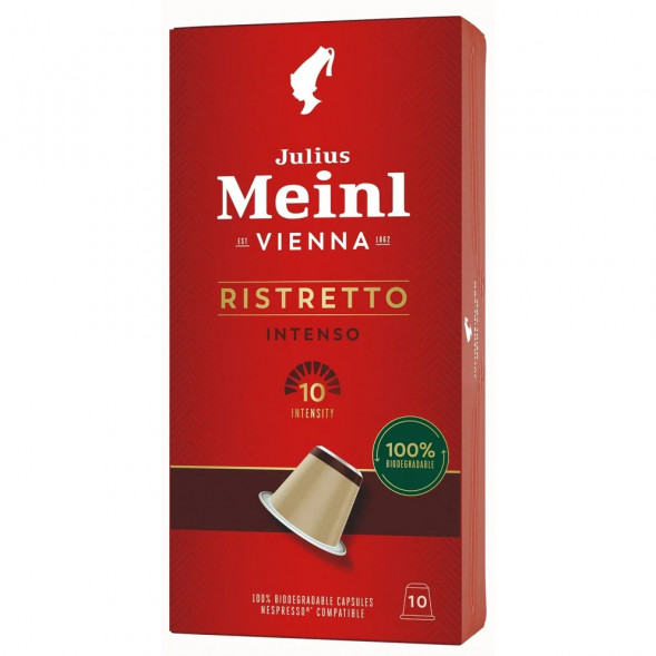 Кофе в капсулах Julius Meinl Ристретто Интенсо, 10 шт, система Nespresso