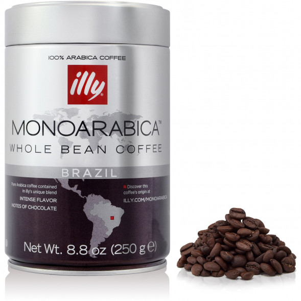 Кофе в зернах illy (средней обжарки) Бразилия, 250г
