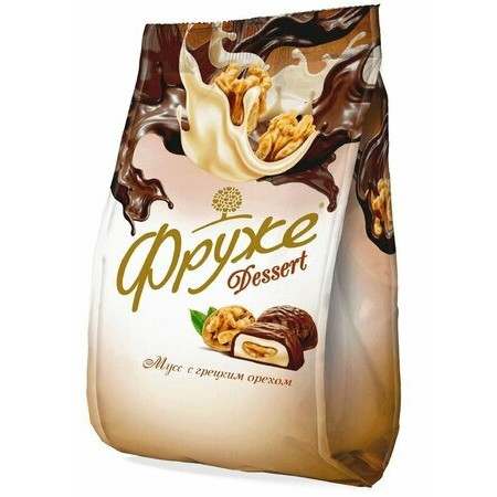 Конфеты ФРУЖЕ Мусс с грецким орехом в шоколаде, 200г