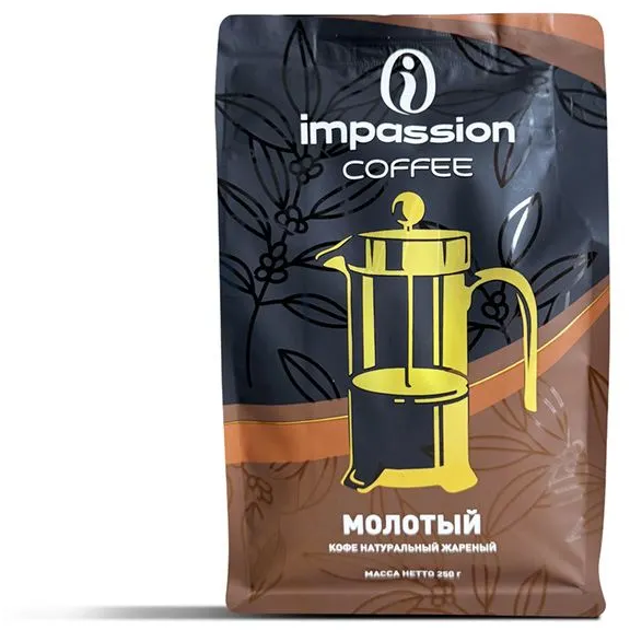Кофе молотый Impassion, по-турецки, 250гр