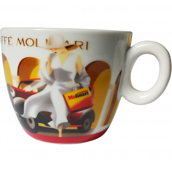 Чашка с блюдцем Molinari STILE, капучино, 175 мл.