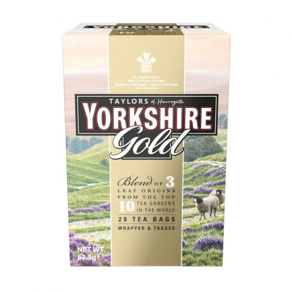 Чай Yorkshire Золото Йоркшира, черный, 20пак