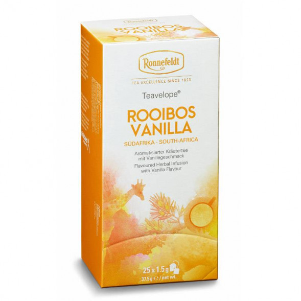 Чай Ronnefeldt Rooibos Vanilla, Ройбуш Ваниль, на чашку 25пак