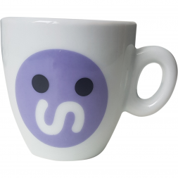 Чашка с блюдцем Molinari EMOTICON, эспрессо, 70 мл.